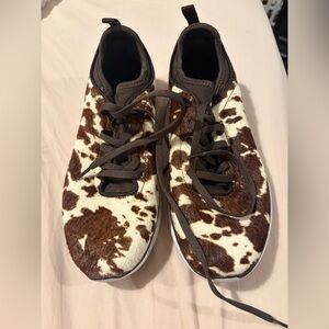 APL Brown and White Athletic Shoes
